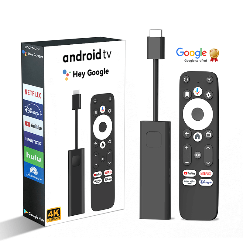 GD1 Amlogic S905Y4 Google Certified 4K Android TV Stick